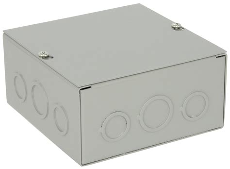 12 x 12 x 6 metal junction box with knockouts|large junction box with terminals.